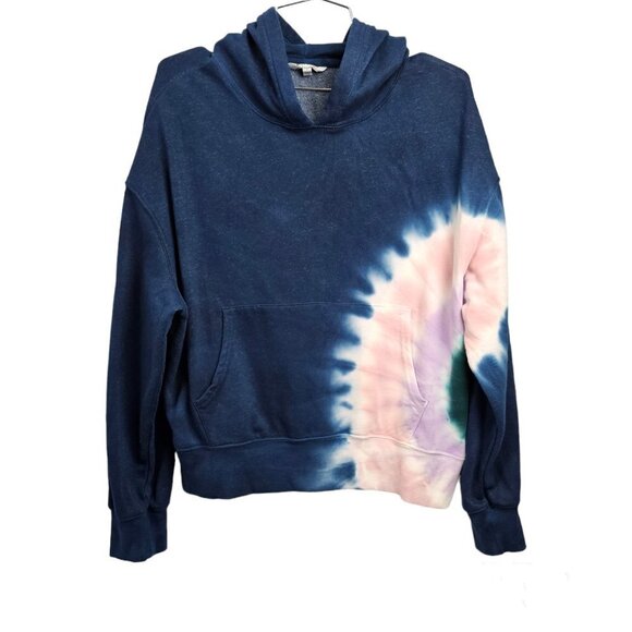 Wildfox HADLEY Tie-Dye Relaxed Fit Hoodie Sweatshirt - Picture 1 of 6